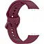 Ремінець DK для Samsung Galaxy Fit3 (R390) Silicone Sport Band (red wine) - мініатюра 1