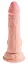 Фаллоимитатор King Cock Plus 6.5 Triple Density Cock With Balls 20.3 см телесный - миниатюра 4