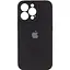 Чохол Epik Silicone Case Full Camera Protective (AA) для Apple iPhone 13 Pro Max (6.7) Чорний/Black - мініатюра 1