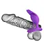 Виброкольцо Pretty Love Silas Vibrant Penis Ring 9.5 см фиолетовый - миниатюра 3
