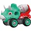 Машинка-конструктор Otamanko Трицератопс бетонозмішувач Бірюзовий/червоний - миниатюра 1