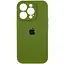 Чохол Epik Silicone Case Full Camera Protective AA для Apple iPhone 15 Pro Max 6.7 Зелений/Dark Olive - мініатюра 1