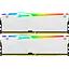 Оперативная память Kingston Fury 32GB (2x16GB) DDR5 6000MHz Beast RGB EXPO White (KF560C36BWE2AK2-32) - миниатюра 3