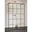 Душова перегородка Radaway Modo X Black I Factory 130 см 388334-54-57 - мініатюра 1
