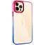 Чохол Epik TPU+PC Fresh sip series для Apple iPhone 12 Pro/12, 6.1 Синій/Рожевий - мініатюра 1