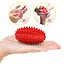 М'яч масажний огірок 4FIZJO Spike Bean 11.5 x 5 см Red (P-5905973403313) - мініатюра 5