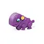 Детская игрушка "Динозаврик" HE797001(Violet-2) 8 см, двигает головой - миниатюра 1