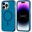 Оригинальный противоударный силиконовый чехол Tech21 Evo Check MagSafe для iPhone 14 Pro (6.1") Blue T21-9838 - миниатюра 4