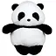 Дитяча м'яка іграшка "Малюк Панда" WP MERCHANDISE FWPBABYPANDA24BK0 30 см - мініатюра 1