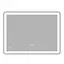 Зеркало Zerix Mirra MR05-80x60-Reverse с LED Touch, Anti-fog, димером, регулятором яркости ZX6056 - миниатюра 1