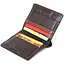 Мужской кожаный кошелек Grande Pelle 9х10х1 см acs0016024 - миниатюра 4