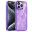 Чохол Epik TPU Eclipse Sparkle MagFit для Apple iPhone 15 Pro Max 6.7 Purple - мініатюра 1