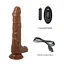 Реалистичный вибратор Baile Beautiful Encounter Bodach Remote Control 21 см коричневый - миниатюра 9