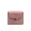 Кожаный портмоне 4.2 на кнопке розовое - миниатюра 7