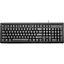 Проводная клавиатура HP 100, черная - миниатюра 1