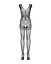 Бодістокінг Obsessive Bodystocking F234 абстрактний малюнок глибоке декольте S/M/L - мініатюра 6