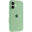 Чохол Epik Silicone Case Full Camera Protective AA для Apple iPhone 16, 6.1 Зелений/Pistachio - мініатюра 1