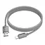 Дата кабель Hoco X113 Beneficio USB to Type-C (1m) Gray - мініатюра 2