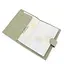 Обложка на паспорт 3459 кожаная с карманом для денег светло-зеленая - миниатюра 6