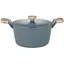 Каструля з кришкою Pepper Smart PR-2319-24 алюмінієва 5.1 л 24 см Сірий - мініатюра 1