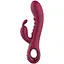 Вібратор-кролик Dreamtoys Glam Rabbit Vibe 22 см червоний - мініатюра 1