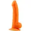 Фалоімітатор Deluxe Pure Nature 21.5 см (помаранчевий) - мініатюра 1