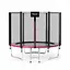 Батут с наружной сеткой 4FIZJO Classic 8FT 252 см Black/Pink (P-5907739314536) - миниатюра 1