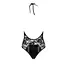 Боді з дуже глибоким декольте Passion DARYL Body black L/XL - мініатюра 6