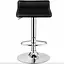 Комплект барных стульев Costway Forse экокожа с подставкой для ног черный - миниатюра 7