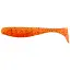 Силікон FishUP Wizzle Shad 2" #049 - Pumpkin Orange/Black (10 шт/уп) - мініатюра 1