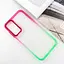 Чохол TPU+PC Fresh sip series для Samsung Galaxy A24 4G Салатовий / Рожевий - мініатюра 2