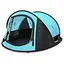 Туристическая палатка самораскрывающаяся ZaoFeng Camping Tent HW010102G синий - миниатюра 1
