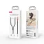Адаптер XO NB-R269B Couple Cable Type-c to Dual 3.5 Female Adapter 1.2 м Черный - миниатюра 5