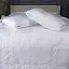 Летний постельный комплект MirSon Line Satin Light Pro Snow White Ecosilk Евро (2200010972269) - миниатюра 4