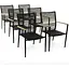 Комплект садовой мебели Di Volio Acona 6+1 черный/бежевый - миниатюра 3