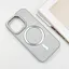 Шкіряний чохол Epik SnapCase with MagSafe для Apple iPhone 15 Pro 6.1 Grey - мініатюра 3