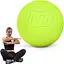 Силиконовый массажный мяч Hop-Sport HS-S063MB 63 мм салатовый - миниатюра 4