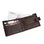 Портмоне мужское кожаное SU822 Virginia Conti на кнопке коричневое - миниатюра 2