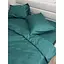 Комплект постільної білизни Ecotton Dark Green євро полісатин темно-зелений (25190) - мініатюра 2