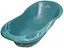 Ванна дитяча Tega Baby зі зливом Lux Meteo 102 см turquoise - мініатюра 1