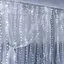 Новогодняя светодиодная гирлянда-штора Роса 3x2 м с 200 белыми LED лампочками и питанием USB - миниатюра 8