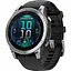 Garmin Fenix E 47mm AMOLED Stainless Steel with Black Silicone Band (010-03025-02/00) - мініатюра 1
