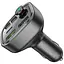 АЗП FM модулятор Borofone BC48 Broad 18W+QC3.0 (2USB-A/1C) Black - мініатюра 3