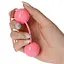 Вагінальні кульки Toyz4lovers Candy Balls рожеві 21.5x3.5 см - мініатюра 1