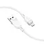 Дата кабель Hoco X109 Energy silicone USB to MicroUSB (1m) White - мініатюра 2