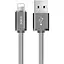Кабель Hoco X2 knitted Lightning Charging cable Tarnish - миниатюра 1