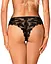 Сексуальные трусики Obsessive Editya M/L черный - миниатюра 4