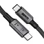 Кабель ArmorStandart USB 4.0 USB-C - USB-C 240W 8K 60hz 40Gbps 1m Black (ARM81921) - мініатюра 5