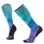 Шкарпетки чоловічі Smartwool Ski Targeted Cushion Compression Print OTC 42-45 Чорний-Бірюзовий - мініатюра 1