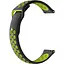 Ремешок DK CDK для Garmin Forerunner 255 / 255 Music 22mm Silicone Sport Band Nike (011907) (black / green) - миниатюра 1